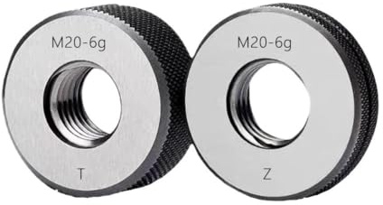 1SET 58-65HRC M9-M15 Metrisk Fintand Gänga Ringmätare 6G Mätverktyg M9 M10 - M15 X 1,5 Slitstark