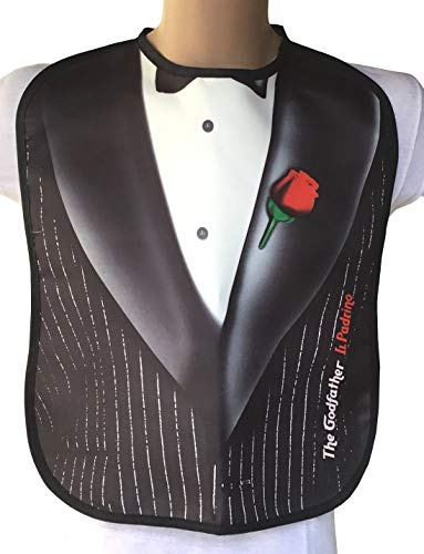 Erwachsenen Latz = Godfather = Das witzige Original Lätzchen von ITATI Textilien (BG-32225)