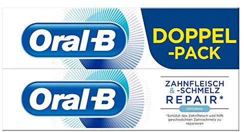 Oral-B Zahnfleisch und -schmelz Repair Original Zahnpasta, 2 x 75 ml