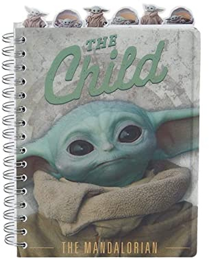 Innovative Designs Baby Yoda Notebook Star Wars Mandalorian Tab Journal for Kids
