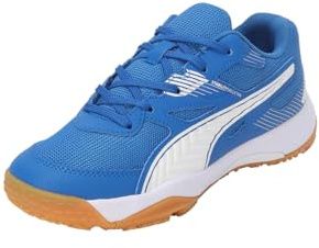 PUMA Unisex Kinder Solarflash Jr Ii Indoor-Pumps, Puma Royal Puma White Gum, 38 EU