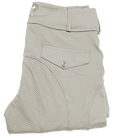 Oypla Coco Equestrian Grey Ladies Horse Riding Jodhpurs Leggings - M