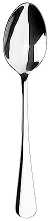 Tala Performance Stainless Steel Dessert Spoon, Rust and Stain Resistant Spoons with a Non-Slip Grip, Dishwasher Safe with a Mirror Polish Finish, Contemporary Design Made to Traditional Standards