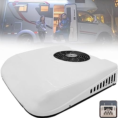 ALSUP Climatiseur de toit universel pour camion, avec refroidissement et chauffage, sans tuyau, peu bruyant pour voiture climatiseur pour camping-car,24V