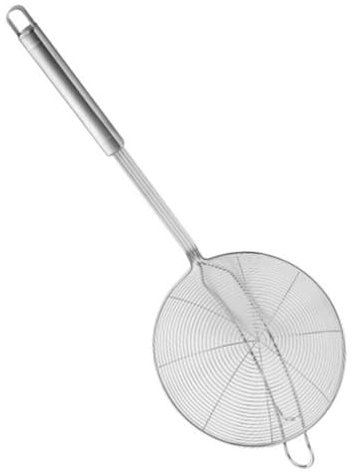 Cabilock Filtro A Maglia Fine Con Manico Gancio In Acciaio Inox Pentola Calda Grasso Schiumarola Ragno Cucchiaio Olio Da Cucina Colino Setaccio Per Farina Setacci Filtro Per Grasso Cestino