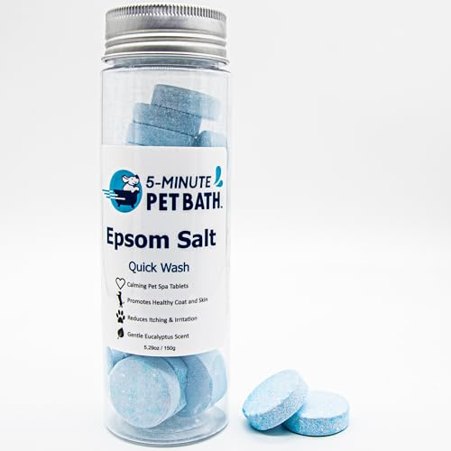 TheMagicShower 5-MinutePetBath Epsom Salt Tablets for Dogs