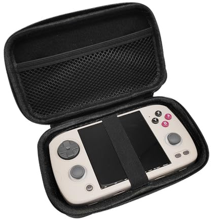 Carrying Case for ANBERNIC RG cubexx Handheld Game Console Portable Organizer Bag Shockproof Storage Case with Mesh Bag Hard Protective Bag Cover Anti-Drop Anti-Acratch Handbag