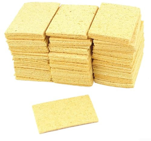 Sustainable Choice 100pcs of Eco Friendly Soldering Iron Cleaning Sponges Available