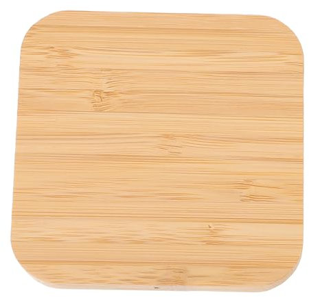 Chargeur à Fil Fibre en de 10w de Bois Téléphone Grain
