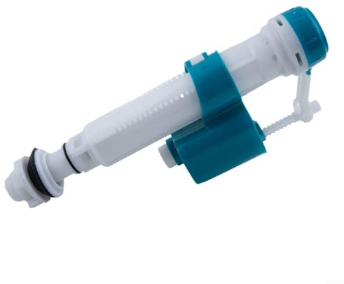 Honseadek Vanne de chasse d'eau d'entrée par le bas, réglable de 21 à 30 cm en ABS silencieux pour économie d'eau, flotteur de remplissage haute pression pour la maison