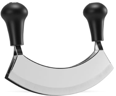 PROKITCHEN Wiegemesser 17 cm Doppelschneidig