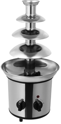 Macchina Di Fusione Professionale For Fontana Cioccolato A 4 Livelli Da 1,8 Litri 170w For Salsa Formaggio Ranch Caramelle Al Flusso Continuo E Omogeneo