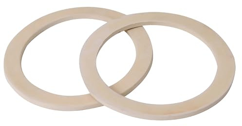 Joint plat pour cafetière de type BRA EXPRESS (10 unités) (12 tasses (KONTESA) : 74 x 89,5 x 3,5, matériau : caoutchouc alimentaire)