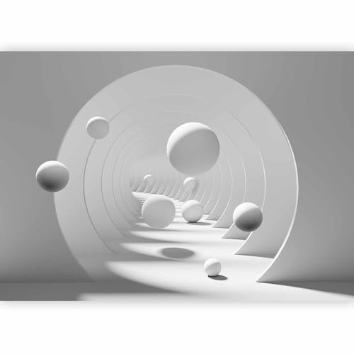 murando Fotomurales 3D Efecto 350x256 cm XXL Papel pintado tejido no tejido Decoración de Pared decorativos Murales moderna Diseno Fotográfico Optica Abstracto Bolas n-A-1023-a-a