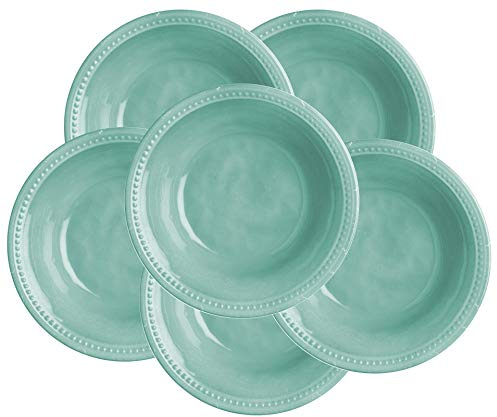 Marine Business Harmony Acqua Lot de 6 assiettes creuses 20,5 cm