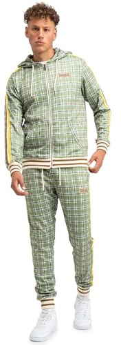 Lonsdale The Gentlemen Herren Trainingsanzug schmale Passform LITTLESTONE