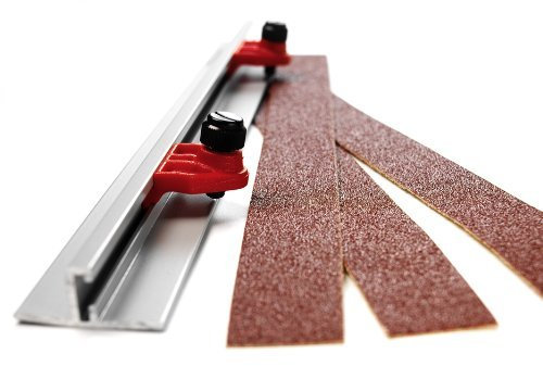 Bosmere R345 Reel Mower Blade Sharpener, 16 Inch, Silver