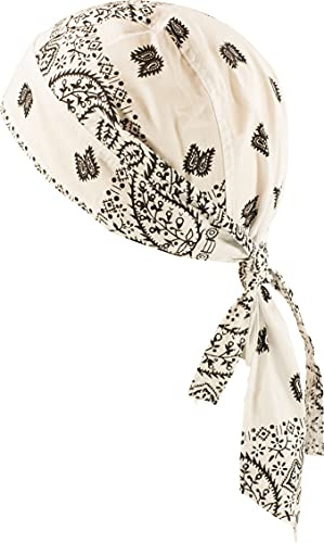 fashionchimp Zandana aus 100% Baumwolle, Bandana-Kopftuch, Bikertuch für Damen und Herren, Muster-Print