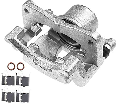 Frankberg Brake Caliper Disc Brake Front Left with Bracket (hole spacing 140mm) Compatible with Ractis P10 Yaris P13 P9 Yaris Box/Hatchback P13 Replace# 4775052211