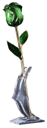 Eternal Rose Pearl Collection - Real 24k Gold Dipped Rose - Gift for Her (Eternal Jade)