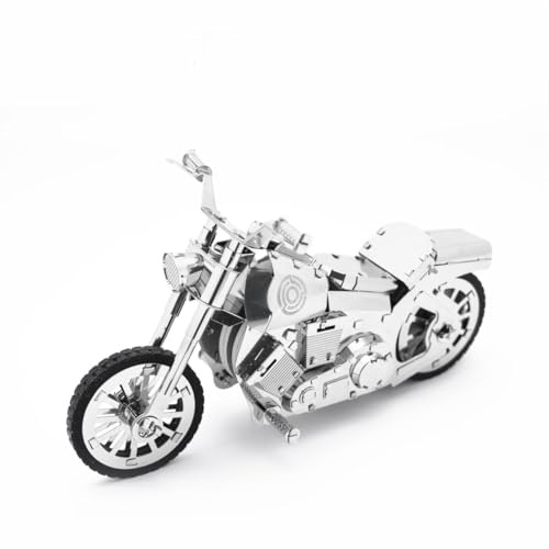 METAL-TIME ROADWAY FANTASY MOTORCYCLE motorcykelmodell samlarfigur rostfritt stål gör-det-själv konstruktion med verktygslåda 155 st