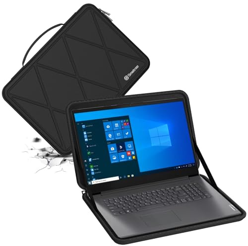 Smatree Hard Eva Schutzhülle Tasche Kompatibel für 17 Zoll Lenovo V17 Gen 2, für Lenovo IdeaPad 3 Gen 7, IdeaPad 3i Gen6, schlank und Anti-Shock Laptoptasche(X8322)