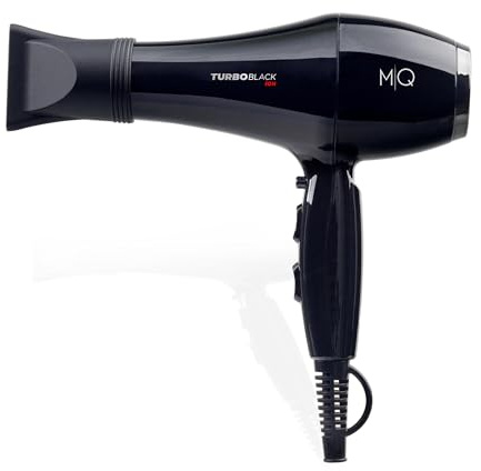 Secador Profesional Turbo Negro 2500w Mq Professional (220, Voltios)