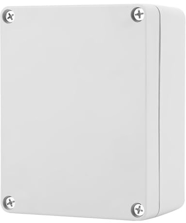 Sunicon Boîte de Derivation, Boitier Electrique, Boîtier de Projet Etanche ABS IP65, DIY Boîte de Jonction de câblage, pour Les équipements électriques intérieure et extérieure(115 * 90 * 55mm)