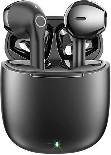yobola Wireless Earbuds Bluetooth, Headphones HiFi Stereo, IPX5 Waterproof Wireless Earphones Touch Control, Bluetooth Earphones 5.1 Built-in Microphone, USB-C Charging with Sport/Fitness