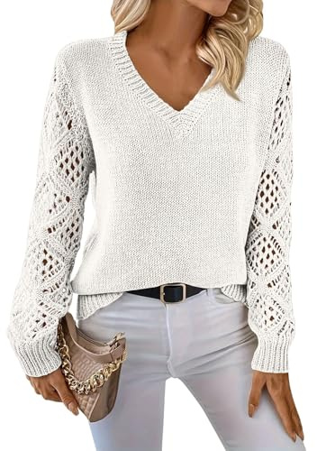 ZHENDEGL Robe Pull Femme Pull Femme Chic Pull Fin Femme Pull en Cachemire Femme Pull Fin Femme Manche Longue Pull Ample Femme Pull Femme Hiver Chaud Pull Norvégien Femme Pull Grosse Maille Femme