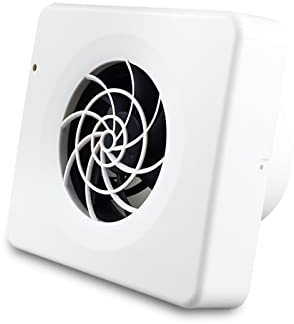 RWSXY Ventilatore di Scarico per Ventilazione, Ventilatore di Scarico per Camper, Ventilatore di Scarico per Bagno, Ventilatore di Scarico per Raffreddamento, Installazione Solare per Auto da 10
