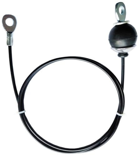 txuzong Cavo Carrucola Palestra 3,5m - Cavo Acciaio Inox per Home Gym, Macchine Fitness, Allenamento Forza - Resistente e Durevole (Galvanizzato)