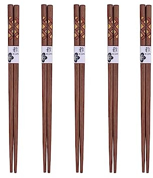 chop Sticks Metal Chopsticks Chopsticks, Household Non-Slip Chopsticks, one Chopstick per Person, Light Luxury(Color:D,Size:22.5cm)