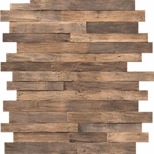 RETIMBER WORKS Altholz Wandverkleidung Holz Wand Eiche 0,8 m^2 pro Box, Holzverkleidung Wand, Holz Wandverkleidung Innen, Altholz Bretter, Wandpaneele Eiche