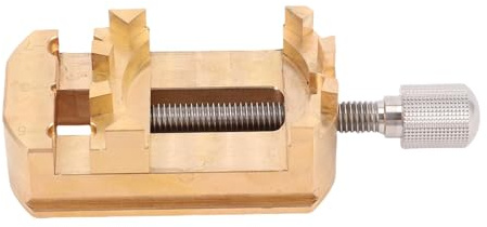 Fockety Mini étau plat, étau de table en acier inoxydable 304, outil de fixation pour perceuse à colonne, idéal pour le travail du bois, la réparation de montres les petits projets