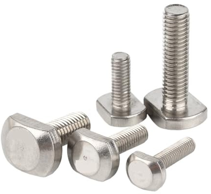Boulons à tête de marteau fente en T acier inoxydable