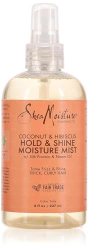 Shea Moisture Coconut & Hibiscus Hold & Shine Moisture Mist 8oz / 236ml