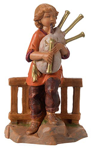 Holyart Dudelsackpfeiferfür 12 cm Fontanini Krippe