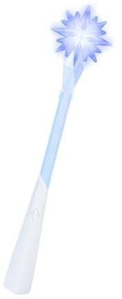 Disney Frozen Elsa ICY trollstav med ljus, ljud och musik! Släpp loss din ICY Magic, rörelseaktiverad! Våg och frys, pjäser Let It Go - 33 cm lång