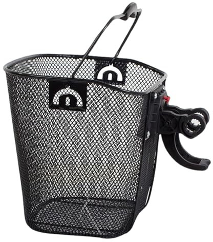 NTN Fahrradkorb Vorne | mit Express klick Halterung | Gross SCHWARZ KRP34 - VORNE…