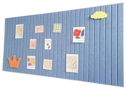 Tableau D'Affichage Feutre Autocollant mural en feutre, 2 pièces, tableaux d'affichage, tableau d'affichage, décoration de salon et de bureau, panneaux acoustiques, affichage d'œuvres d'art Pour Mur D