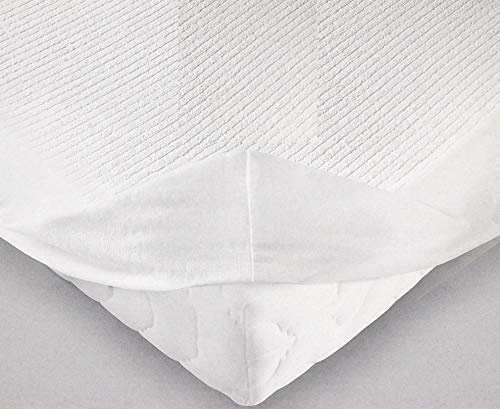 Coprimaterasso in spugna JACQUARD GABEL Bonne Nuit bianco (SINGOLO)