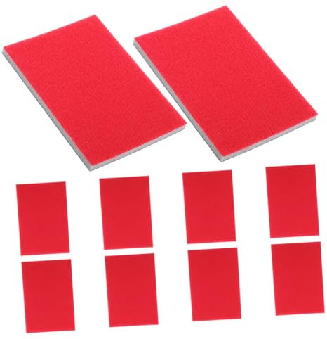 MUSISALY 20pcs Fine Grit Sanding Sponges Polishing Abrasive Pad Wood Sandpaper Sanding Sponge for Electric Sander Pads
