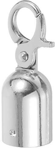 Zerodeko Embout De Corde Inox Crochet Petit Butée De Fin De Corde Résistante De Terrasse Sécurisés Pour Poteaux Usage Événementiel Et Contrôle De Foule