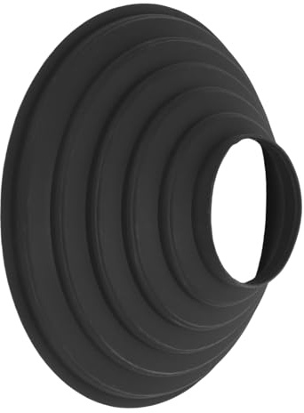 BONKZEBU Camera Lens Hood Silicone Foldable Anti Reflection Cover for DSLR Cameras 70 90MM Lenses Professional Photography Accessories Durable Flexible Lightweight Protect