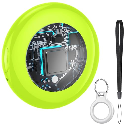 Air Tracker Tag Bluetooth Item Finder 1 Pack Light Green, Compatible with Apple Find My APP (iOS Only), 100dB Beep, Smart Tag Replaceable Battery, air tag and Locator for Keys/Luggage/Bags/Wallets