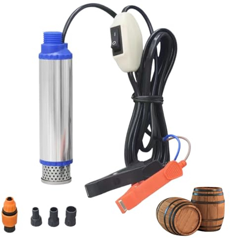 DzpKrka Pompe de vidange d'huile | Pompe d'aspiration de liquide électrique pour voiture - Pompe d'aspiration d'huile portable pour sanitaire, entretien automobile, moto, tondeuse à gazon, atelier