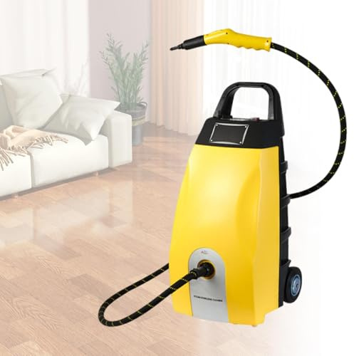 Pulitore a Vapore Multiuso Con 3,5l Serbatoio, Vapore Ad Alta Temperatura E Alta Pressione, Riscaldamento Rapido, 6 Accessori per Pulizia Profonda