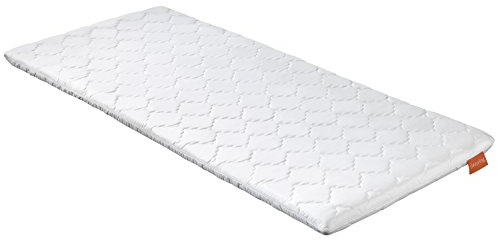 sleepling Topper 160x200cm Komfortschaum, Fester Matratzentopper 6cm dick, orthopädische Matratzenauflage, für alle Matratzen und Betten, Made in EU, Ökotex, Waschbar 60 Grad