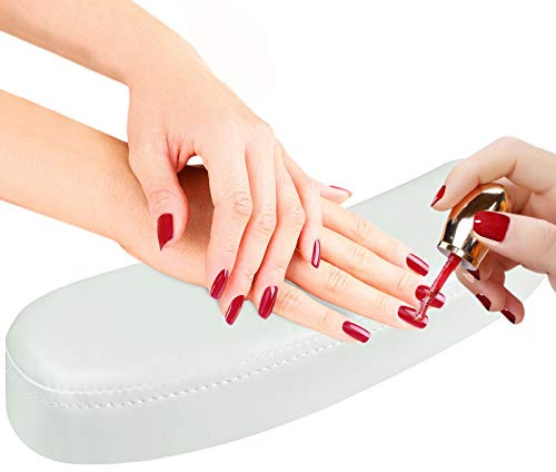 EBANKU Nagel Handauflage Kissen Pu Leder Nail Art Kissen